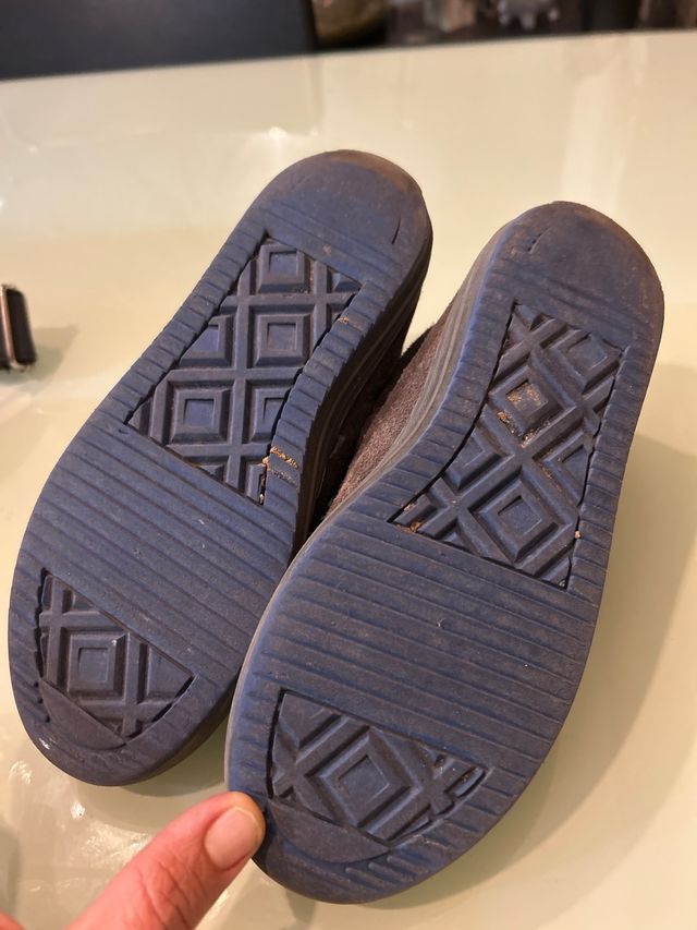 Zapatillas Kiker's Piel Gris Talla 35