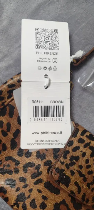 Borsa Regina Schrecker stampa animalier