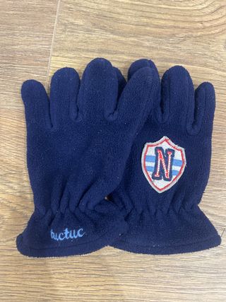 Guantes polares Tuctuc Azul Talla 54 Niño 6-8 años