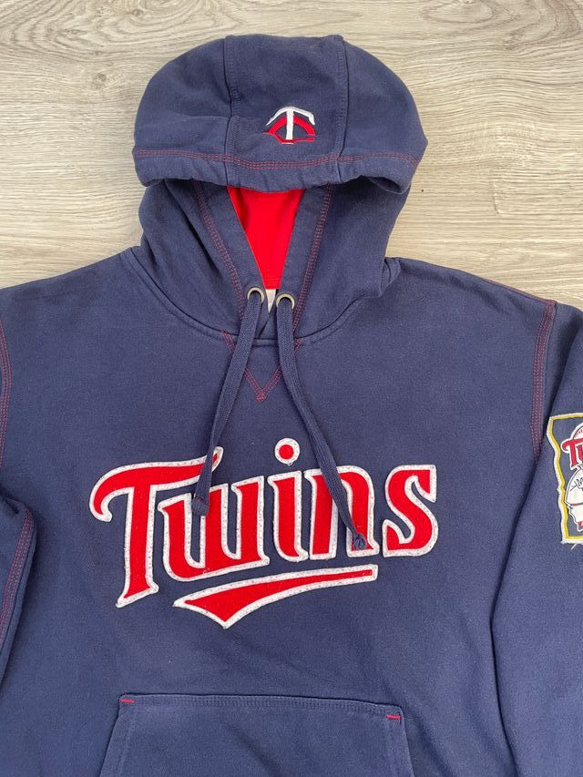 Felpa con cappuccio Twins Majestic MLB 
