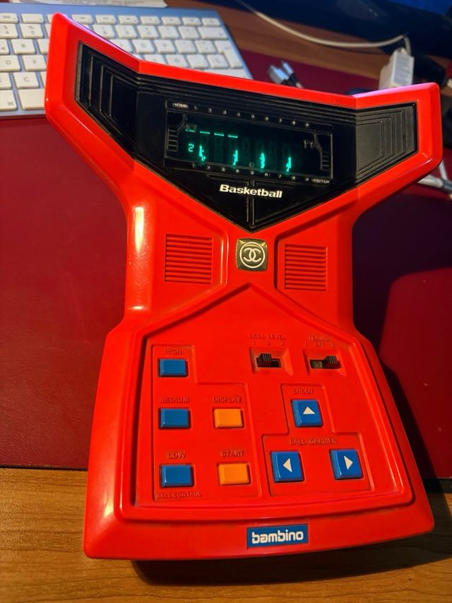 Consola Bambino Basketball Roja Años 70 