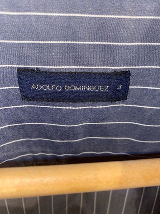 Camisa Adolfo Domínguez Rayas Talla M