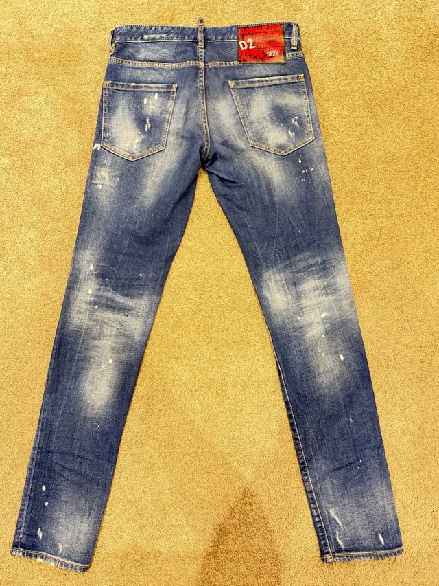 Dsquared2 Jeans Azules Desgastados
