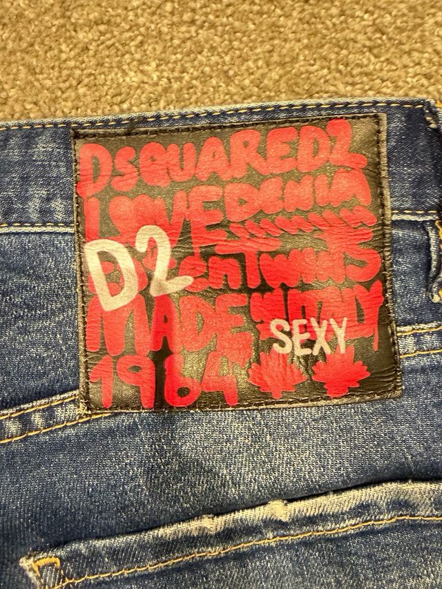 Dsquared2 Jeans Azules Desgastados