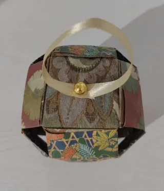 Sfera Origami Decorazione Natalizia