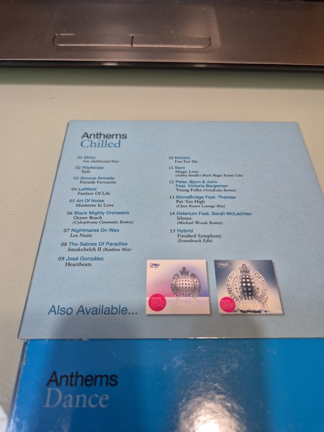 Ministry of Sound Anthems Dance & Chilled