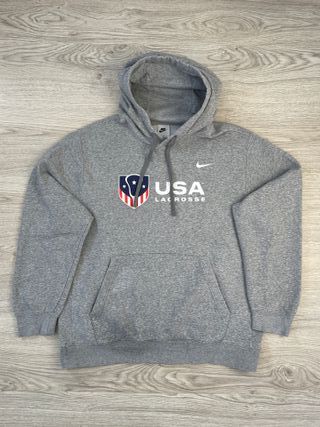 Nike USA Lacrosse Hoodie Sweatshirt 