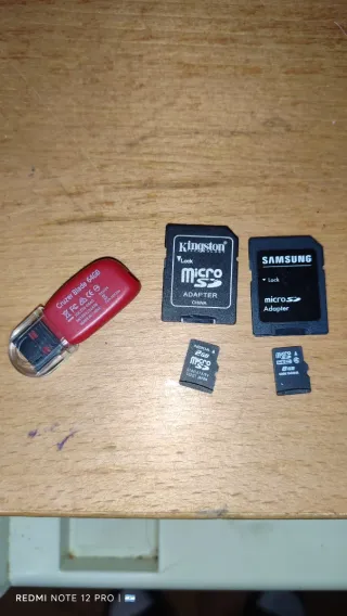 Pendrive 64GB y Tarjetas MicroSD