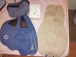 Sillita de paseo Bugaboo Bee 5 con accesorios.