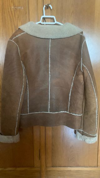 Chaqueta de Piel-Borreguito Massimo Dutti