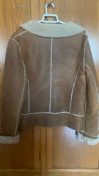 Chaqueta de Piel-Borreguito Massimo Dutti