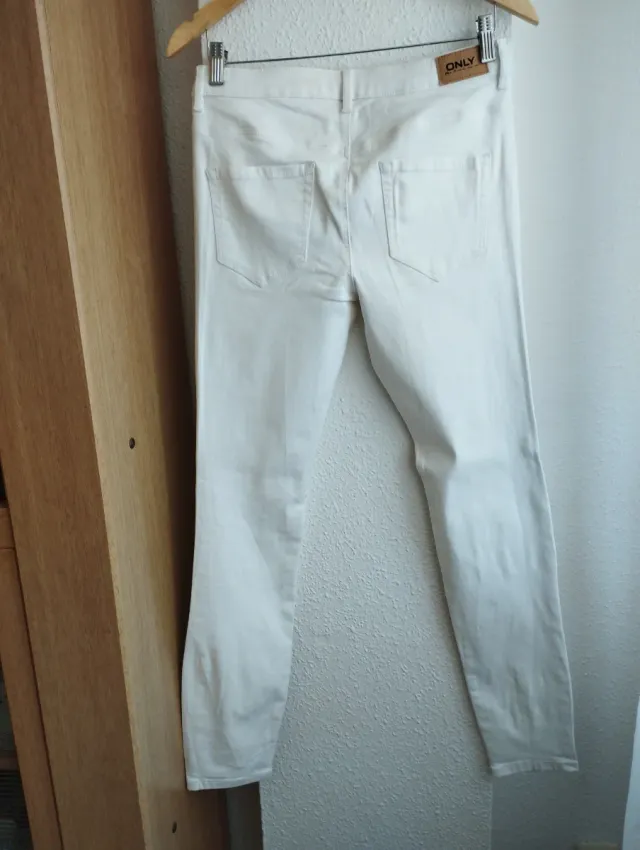 Pantalones vaqueros blancos Only