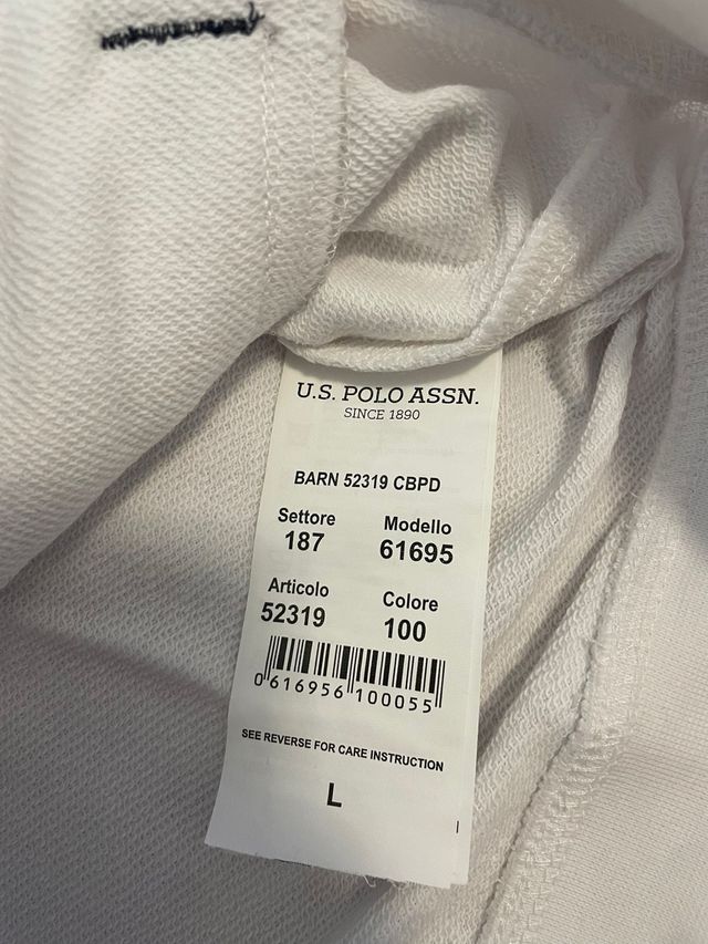 Giacca U.S. Polo Assn. bianca- taglia L