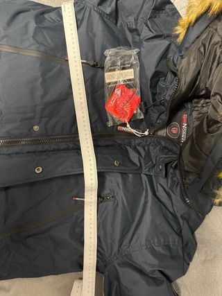 Abrigo Geographical Norway XL Azul Marino Nueva