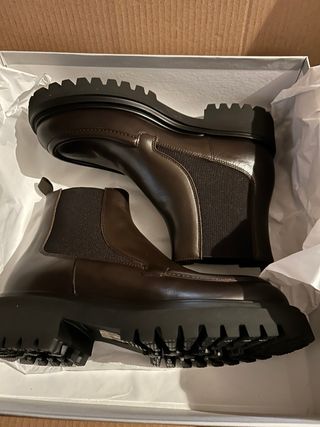 Stivaletti donna marrone