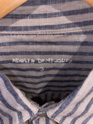 Camisa Adolfo Domínguez Rayas Talla M