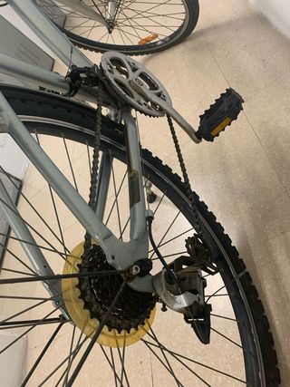 Bicicleta Paseo Gris B'Twin