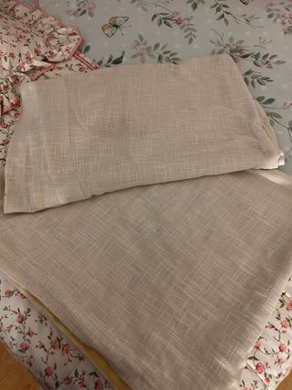 Tessuto per tende beige