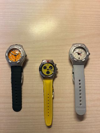 Lote 3 relojes Swatch Irony