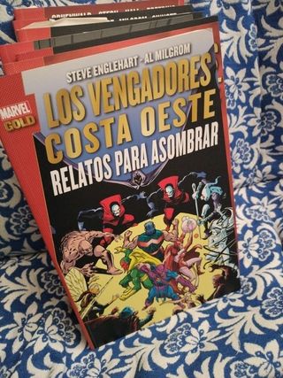 Vengadores costa oeste Marvel gold completa
