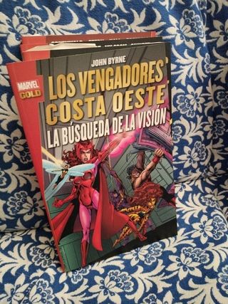 Vengadores costa oeste Marvel gold completa