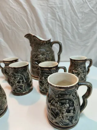 Set di tazze da birra vintage