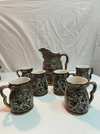 Set di tazze da birra vintage