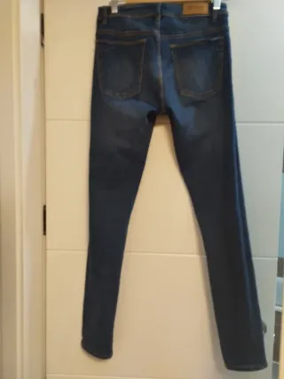 Pantalón vaquero Pull&Bear azul