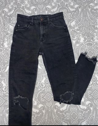 Pantalón vaquero Bershka negro Talla 32