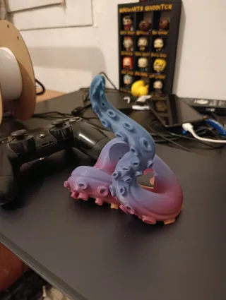 Soporte Pulpo PS5 Morado/Azul