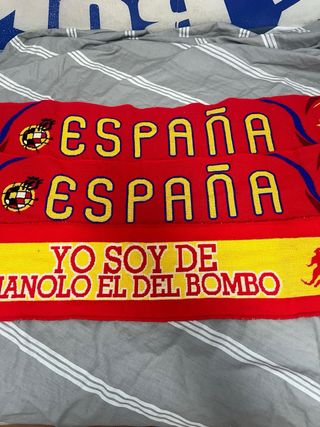 Bufandas España - Roja y Amarilla