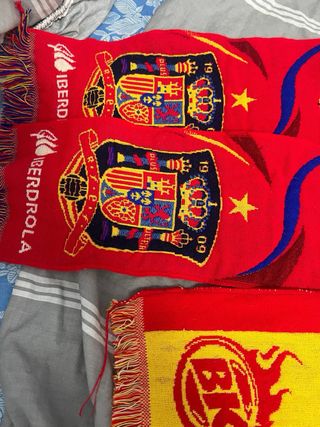 Bufandas España - Roja y Amarilla