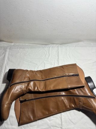 Stivali Nero Giardini Marroni Pelle Donna