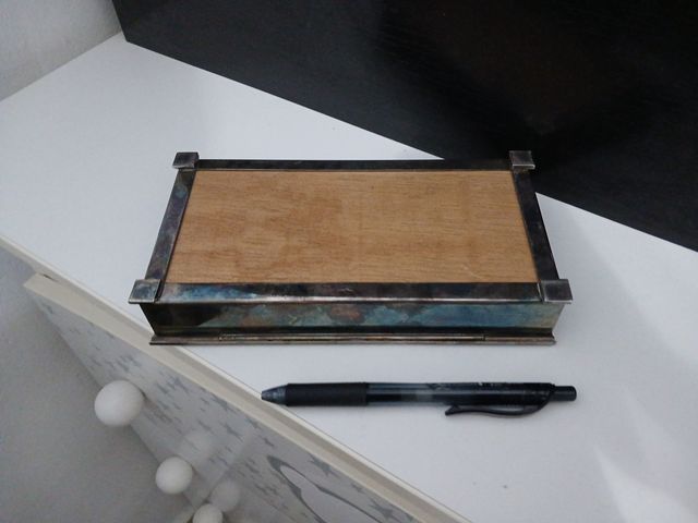 Vecchia scatola di immagazzinaggio