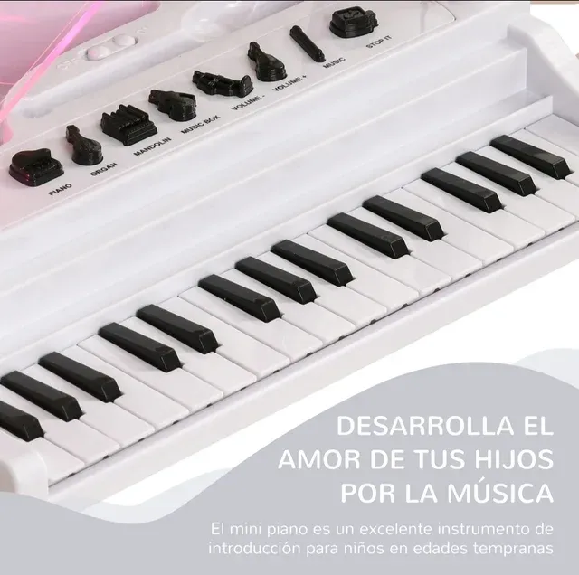 Piano Infantil Blanco