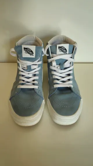 Vans Mujer Talla 38 Azul Celeste