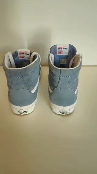 Vans Mujer Talla 38 Azul Celeste