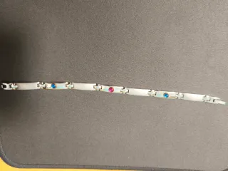 Bracciale Morellato Argento e Blu