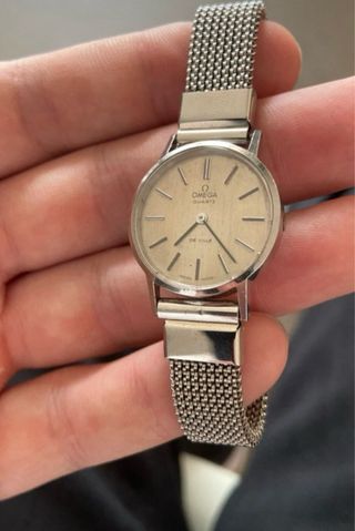 Omega De Ville Vintage Cuarzo Beige