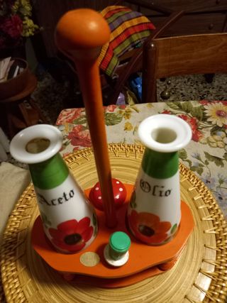 Set Aceto e Olio Vintage