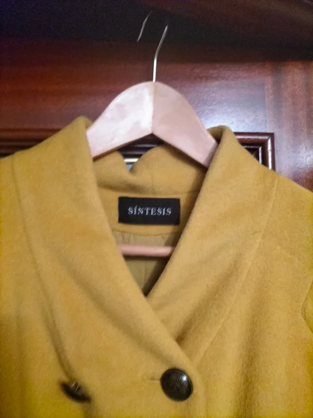 Chaquetón SINTESIS amarillo mostaza
