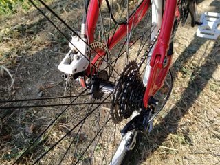 Bicicleta Merida Doble Suspensión Roja