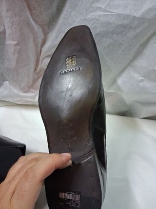 Stivaletti uomo pelle Canali 45 vera pelle liscia