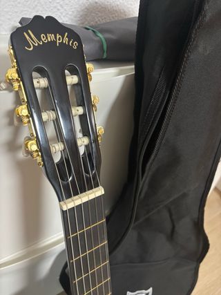 Guitarra Española + Funda + Afinador + Curso