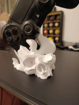 Soporte Mando PS4 Calavera