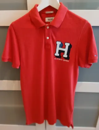 Polo Tommy Hilfiger Caballero Rojo