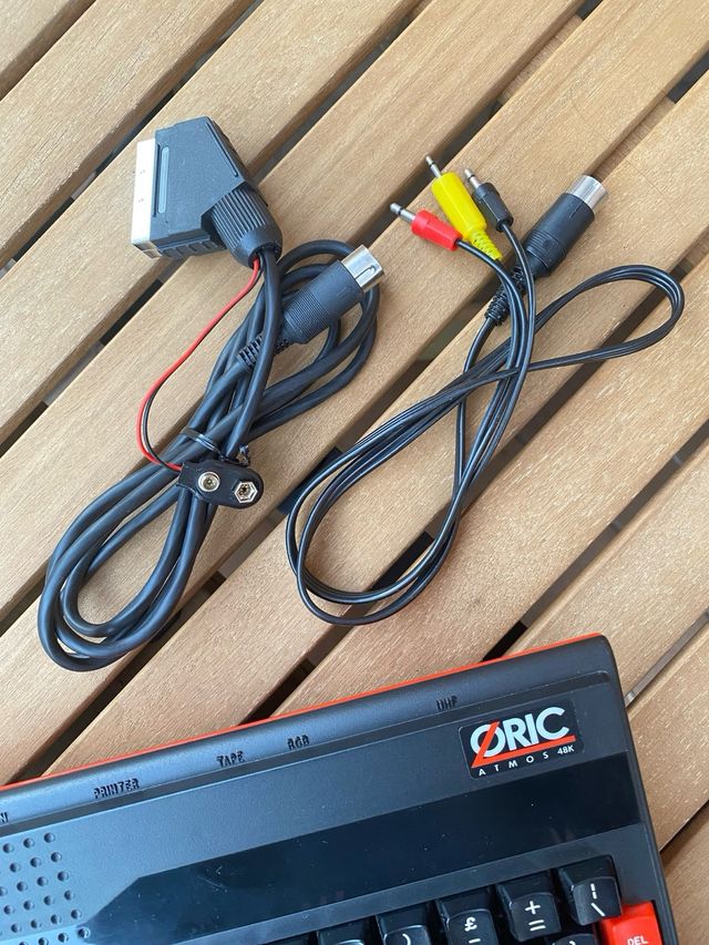 Cavo RGB Oric Atmos + cassetta