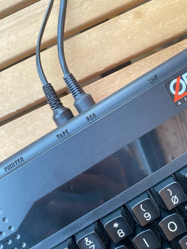 Cavo RGB Oric Atmos + cassetta