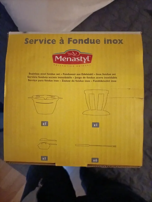 Set Fondue Inox Menastyl