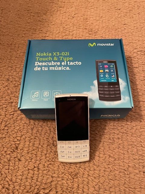 Teléfono Nokia X3-02 Negro/Blanco
